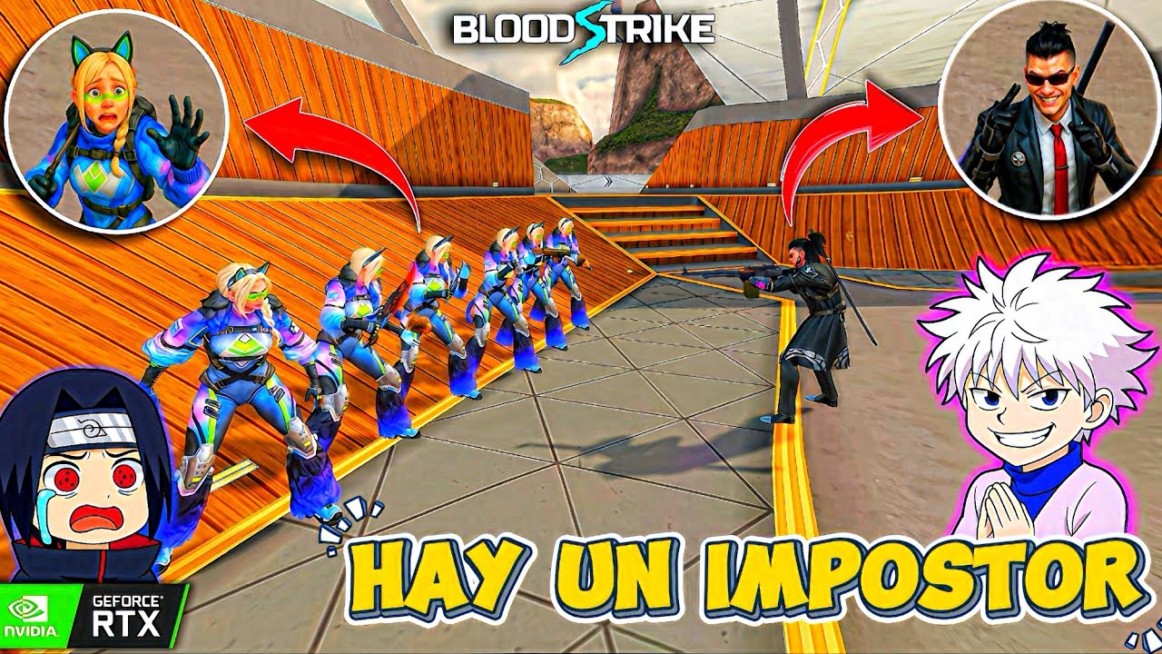 Hay una Impostor😈 entre Nosotros... y me Cuesta 500 de Oro 💰 Encontrarlo - BLOODSTIKE