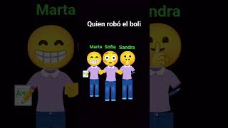 quien robó el boli xd
