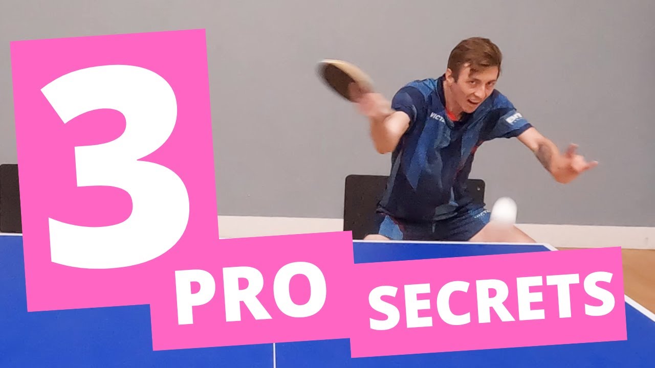 3 pro secrets you can use in YOUR table tennis game YouTube
