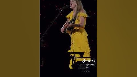 Taylor Swift - "Message In A Bottle" - Live The Eras Tour (Surprise Song)