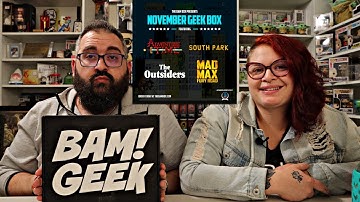 The BAM Geek Pop Culture Autograph Subscription Mystery Box - November 2020
