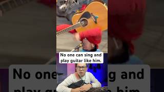 is this AI? No one can sing and play guitar like him.