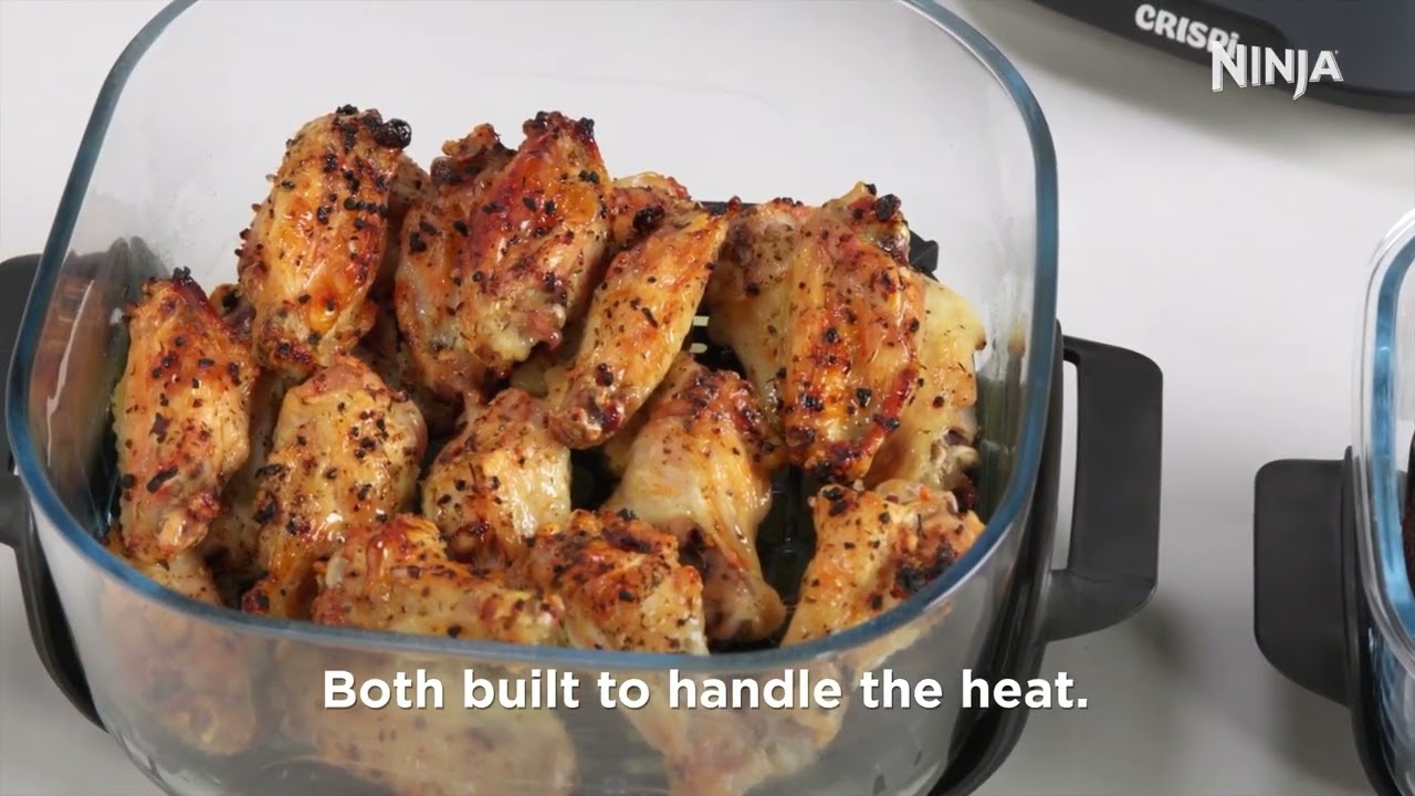 Master your new Ninja CRISPi Portable Glass Cooking System! 🍲✨