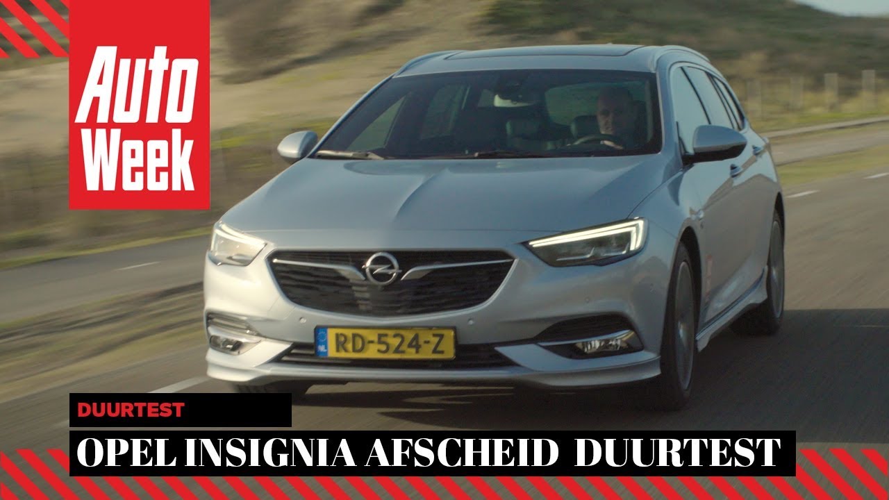 autoweek nascar Opel Insignia - Afscheid duurtest