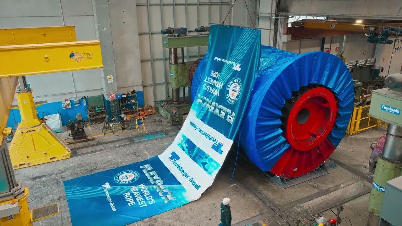 Teufelberger-Redaelli GWR - HEAVIEST ROPE IN THE WORLD