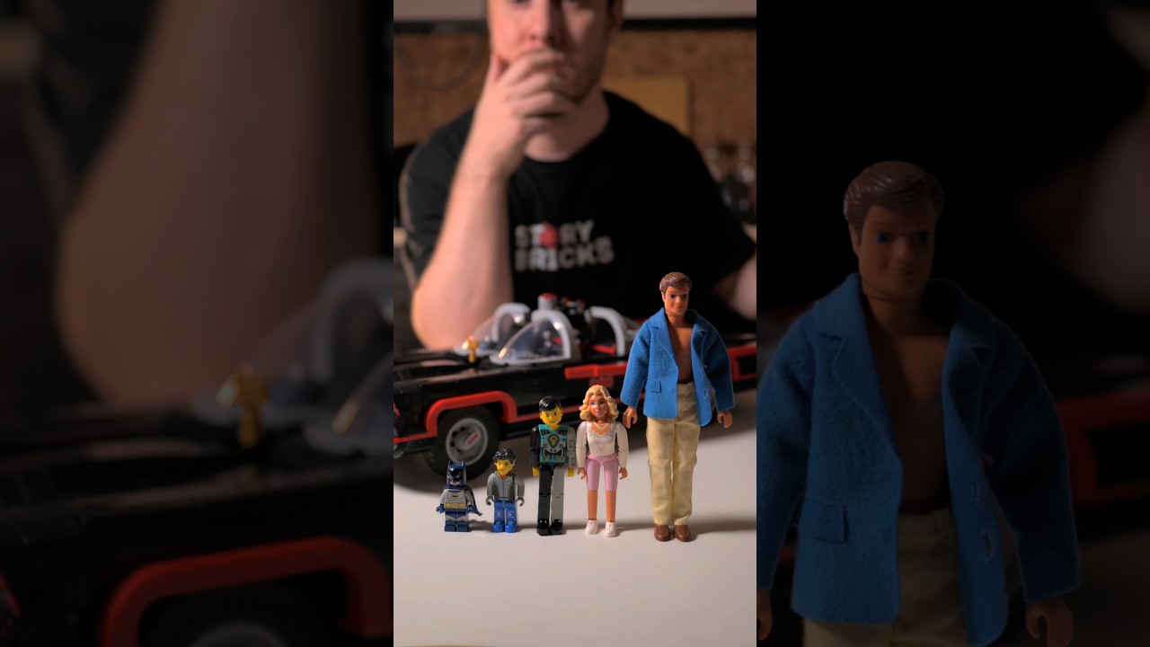 Ищем идеального водителя для огромного Лего Бэтмобиля из шестидесятых