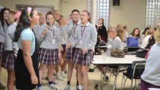 Assumption High School's Flash Mob of "Status Quo" from High School Musical