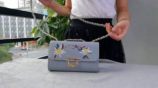 KAERLARK women shoulder bag small chain flap bag aliexpress haul Real Item Video WD0311