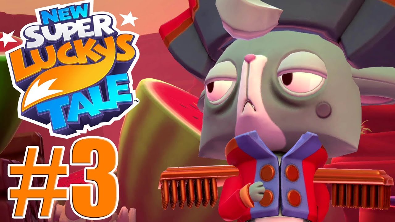 New Super Lucky's Tale Gameplay Walkthrough Part 3 - World 3