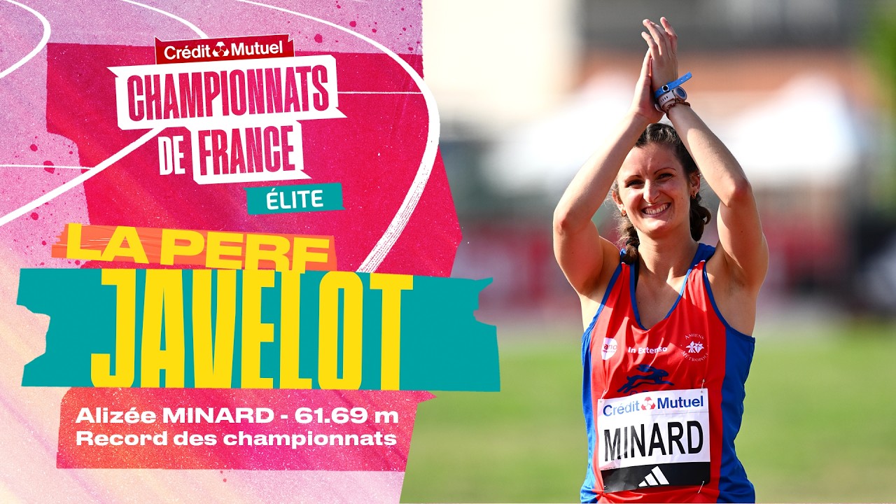 Alizée Minard s'offre le record des championnats au javelot ! | Albi 2026