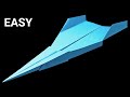 Origami avion facile  comment faire un avion en papier qui vole trs bien et longtemps et loin