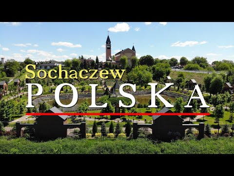 🇵🇱 Sochaczew 4K 2020 z lotu ptaka. Polska z drona