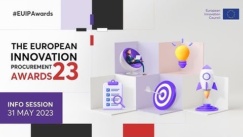Online Info Session - European Innovation Procurement Awards Info Day - 31 May 2023