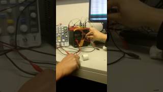 Maglev train project - coil, LED, Hall effect sensor testing