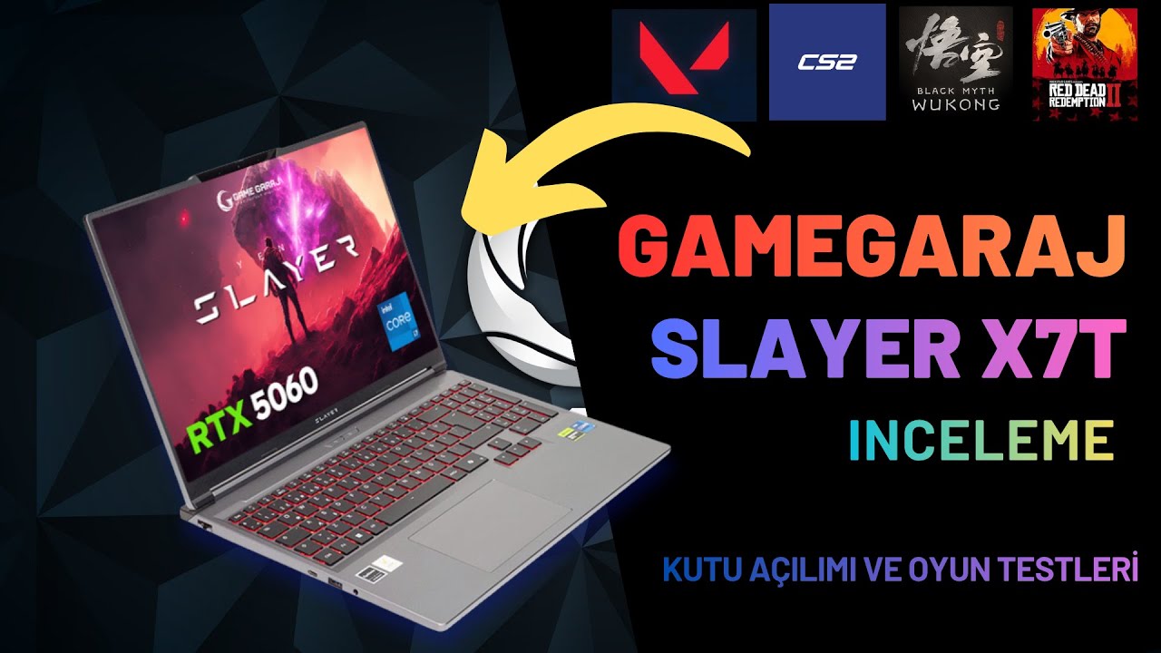 Gamegaraj Slayer x7t c2 5060 Kutu açılımı & Yapılması gerekenler ve benchmark testleri