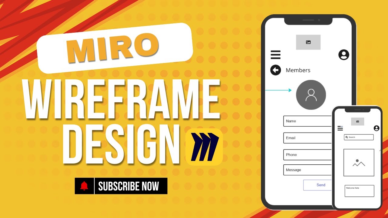 Design a Poultry Farm Learning App Wireframe with Miro | Step-by-Step Tutorial