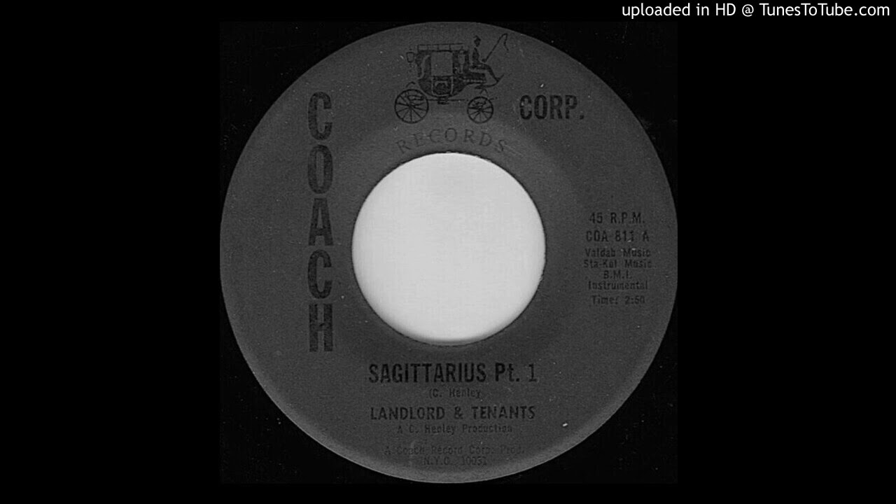 洋楽 Landlords and tenants - Back up pt.2 45s Landlord & Tenants - Sagittarius (aka 'Back Up') (Part 1) (1971