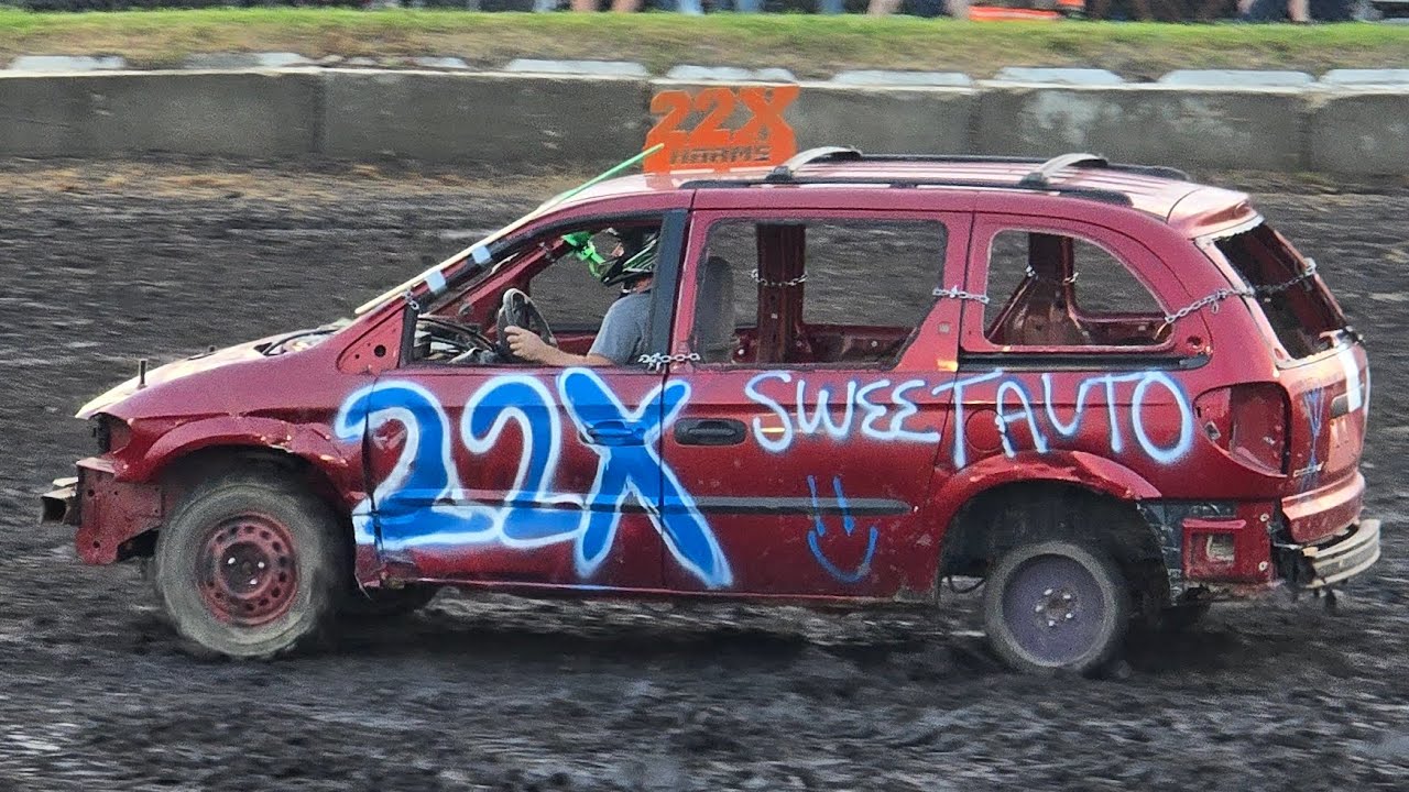 (Mini Van/SUVs) Sauerkraut Day's Fall Demolition Derby Blairstown, IA 2025