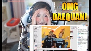 Pokimane Reacts To Drunk Daequan Calling Her Thicc Blushing