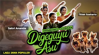 Prabowo, Gibran, Titiek Soeharto, Selvi Ananda (Digeguyu ASU -- Lagu Jawa Hits Populer -- ROFA)