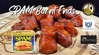 SPAM Burnt Ends on the #recteq RT-1070