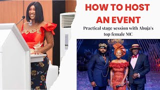 Event Hosting || MCing Tips|| Corporate Event MC || Live stage moments || How to introduce guests