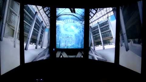 WebGL Aquarium using Firefox 4 on Liquid Galaxy