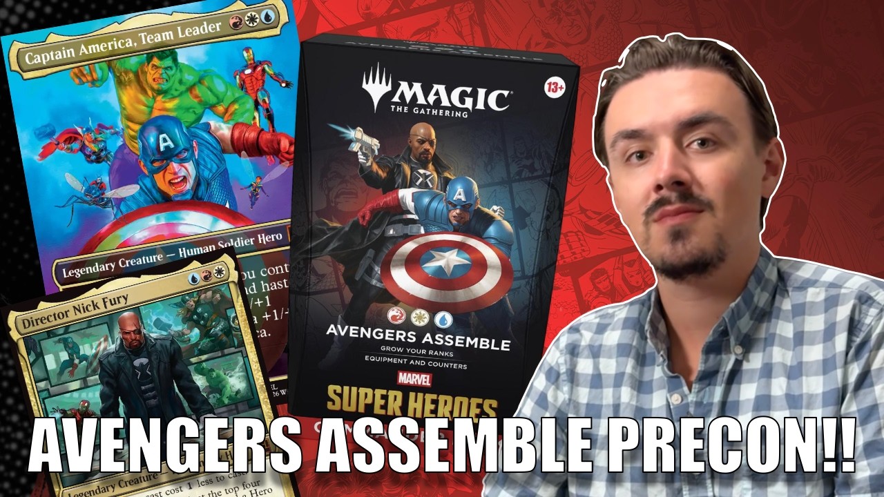 The MTG Marvel Avengers Assemble Commander Precon Impressed Me