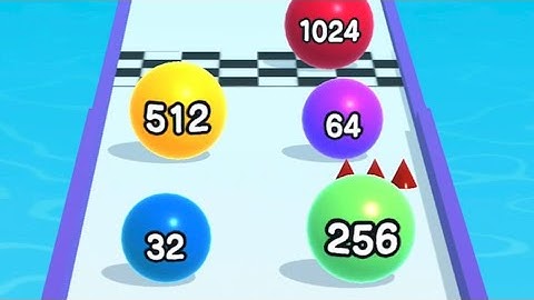 Ball Run 2048 ✅All Levels Gameplay Walkthrough Android, ios Game - Level 79