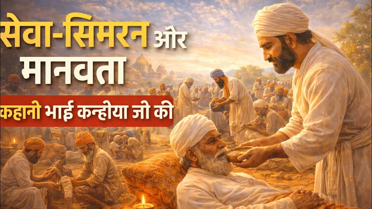 Yudh Mein Dushmano Ko Bhi Paani Pilaya 😢 | Bhai Kanhaiya Ji Di Sachi Sakhi