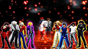 Code C.Yagevil Team VS Kulou JC Team [Friendly Challenge] KOF MUGEN