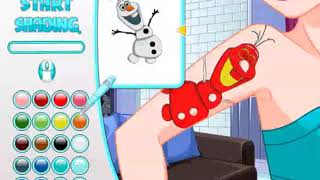 best games Elsa Gets Inked   girls games 2019 screenshot 5