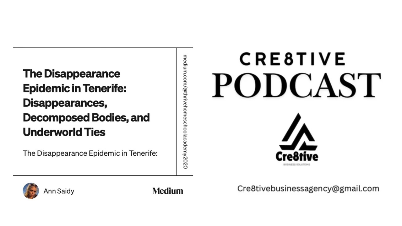 The Disappearance Epidemic in Tenerife: Disappearances, Decomposed Bodies, and Underworld Ties