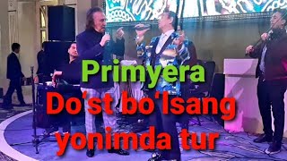 To‘yda primyera Do‘st bo‘lsang yonimda tur. Faruh Zokirov & G‘ulomjon Yoqubov. Do'st (duet)