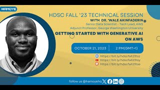 HDSC Fall '23 TECHNICAL SESSION I