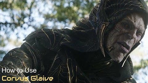 How to use Corvus Glaive | MCOC