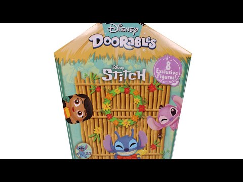 Disney Doorables Stitch Collection Peek Unboxing Review 