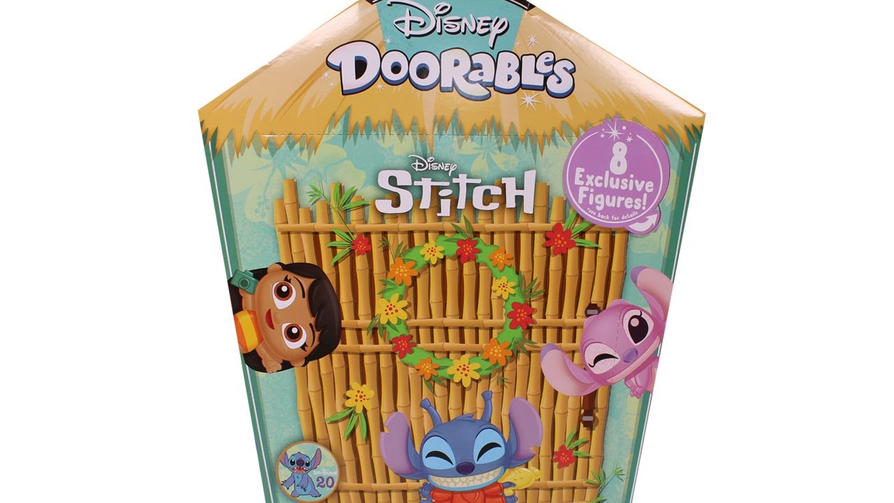 Doorables Stitch Full Set, Stitch Unboxing