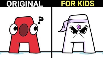 Alphabet Lore A but Something is Weird Part 2 (DRAWING)