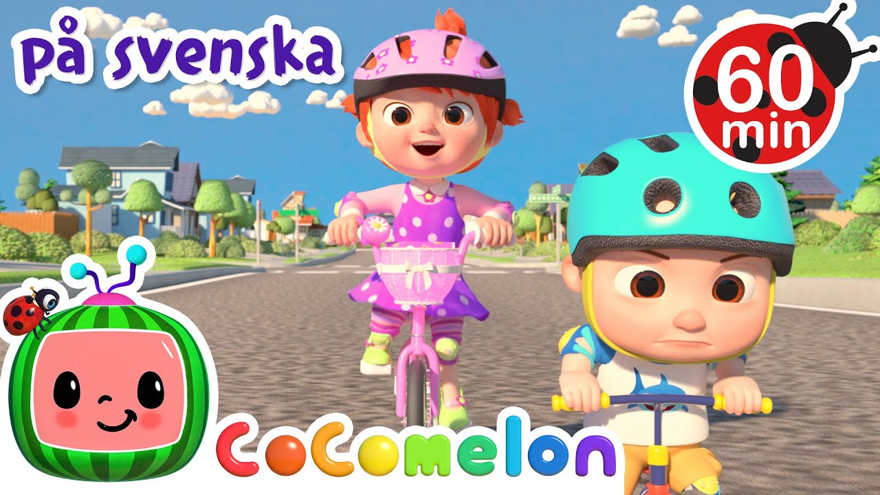 Bli en cykelhjälte med YoYo - inga stödhjul behövs | Sånger för Barn | CoComelon Svenska
