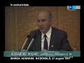 Alexandru Moşanu citeşte Declaraţia de Independenţă şi spune de ce nu s-a făcut Unirea-n 1991