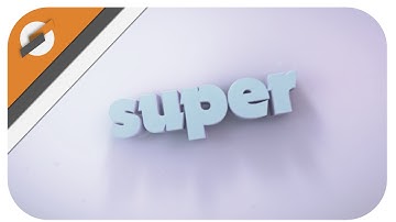 [Intro] - SuperTheCutie {Late Again :P ; I used C4D again} (Clean)