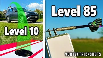 TRICK SHOTS from Level 1 to Level 100 | Inspired by That