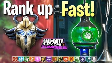 How to RANK UP FAST and Get AUGMENTS EASY and GOLD GUNS In Black Ops 7 Zombies EASIEST Methods