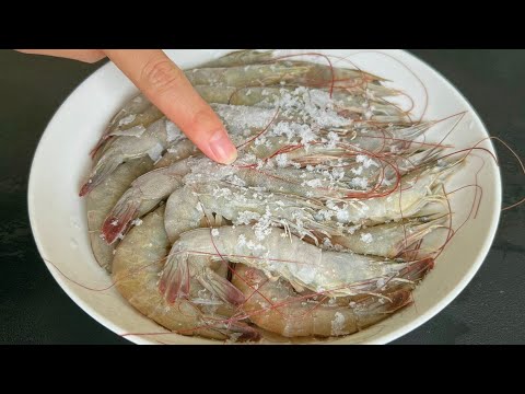 有如脫衣似的去殼法 : 鮮蝦處理及保存 How to Prepare a Shrimp