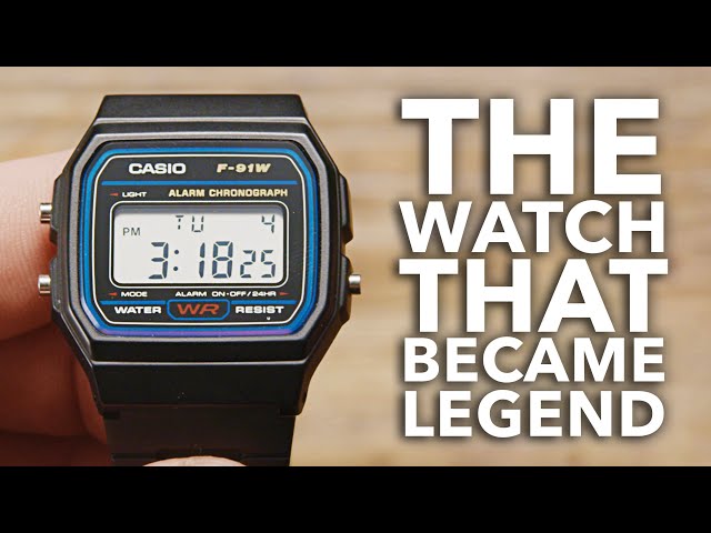 This Watch Is COOLEST Ever Made | F-91W Review - YouTube