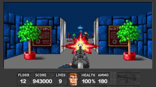 Wolfenstein 3D [MOD] - Eisenfaustian Bargain Edition - Floor 12 (2000-2023) | 4K/60