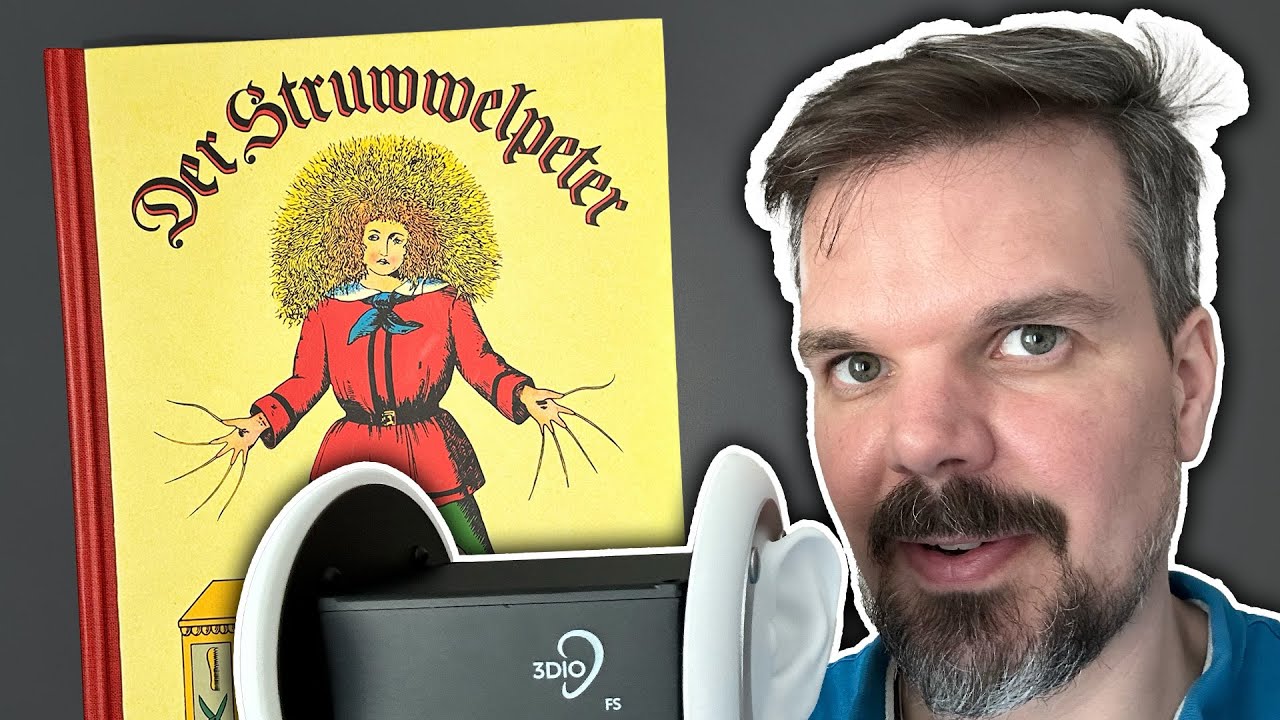 Horrible German Children's Book 😴 ASMR 💤 Binaural Whisper