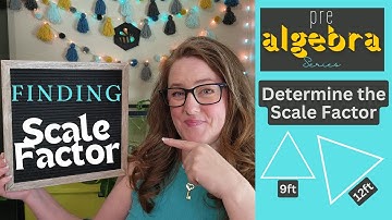 How to Find Scale Factor and Use Scale Factor to find Missing Side Lengths