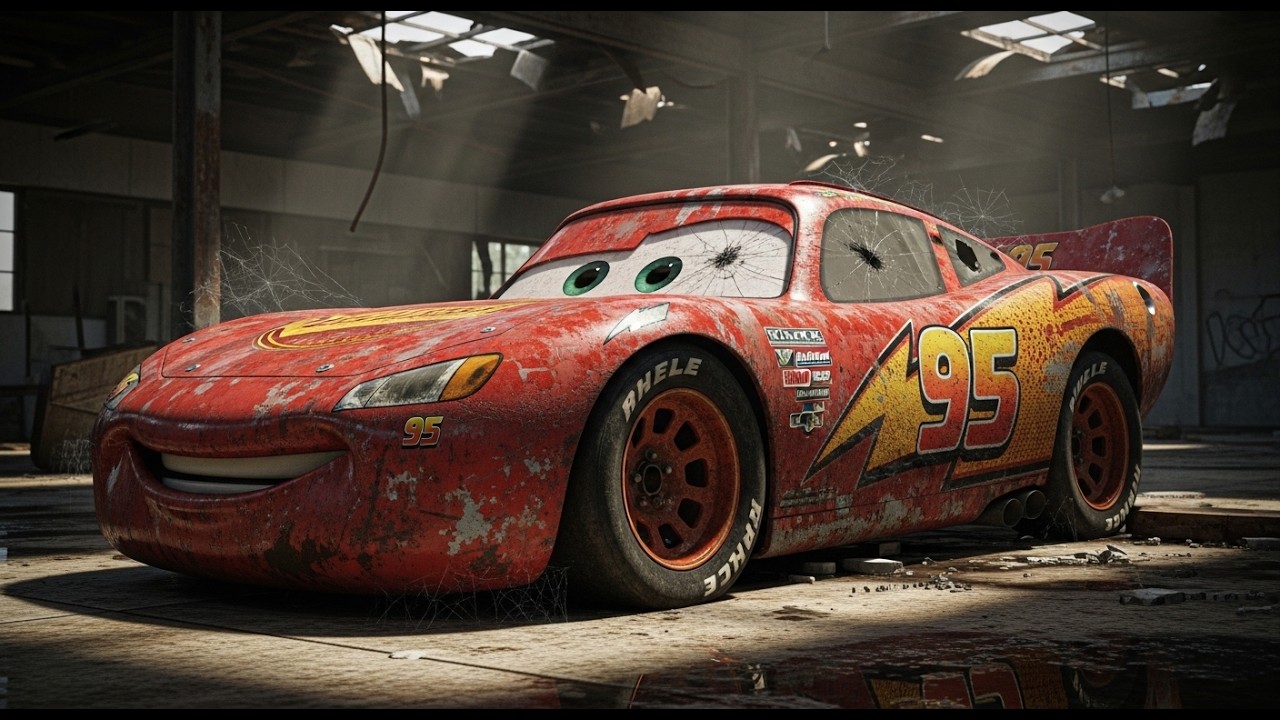 ASMR Car Restoration | Lightning McQueen (Back to Life) Full Rebuild From Forgotten Racer